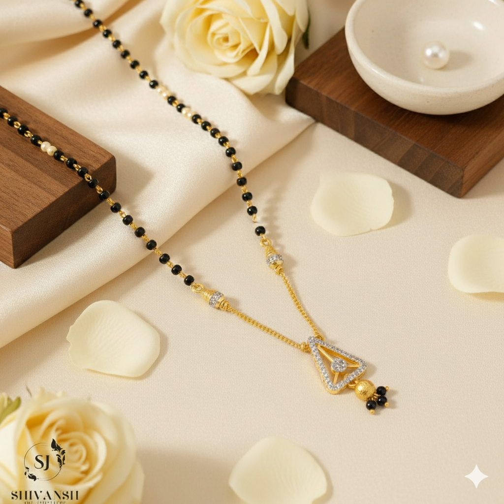 Premium 1 Gram Gold Plated Daily Wear Mangalsutra