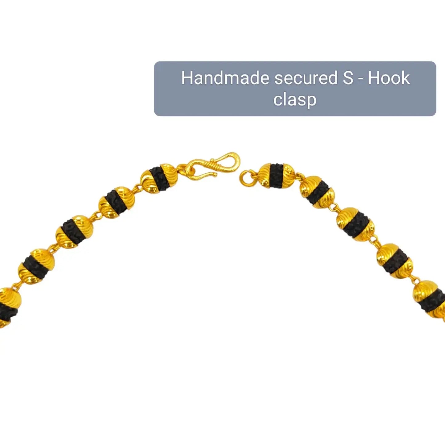 Exclusive Round Shape Diamond Rudraksha Mala SJ-ML-06 Shivansh art Jewellery