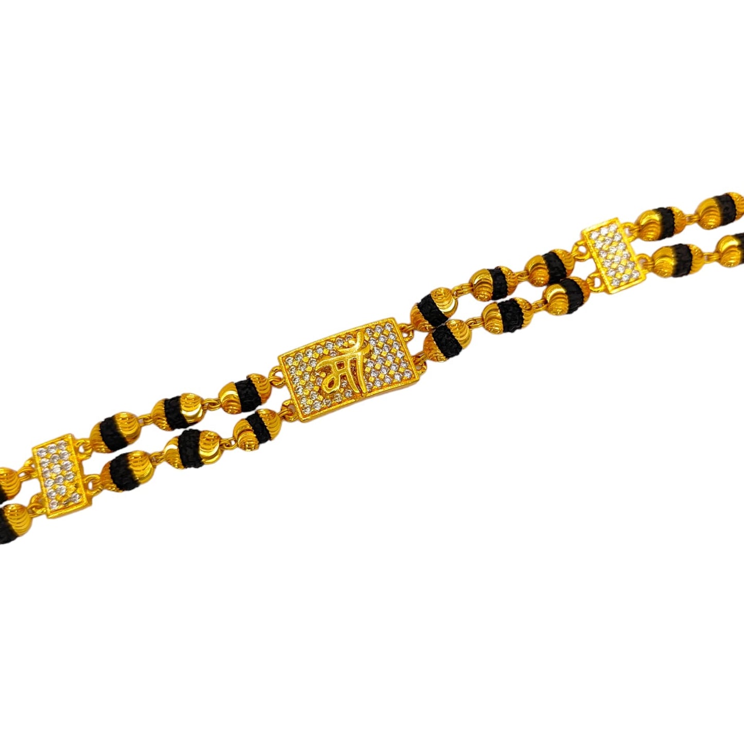 Exclusive Two line Rudraksha Bracelet SJ-BR-18 Shivansh art Jewellery