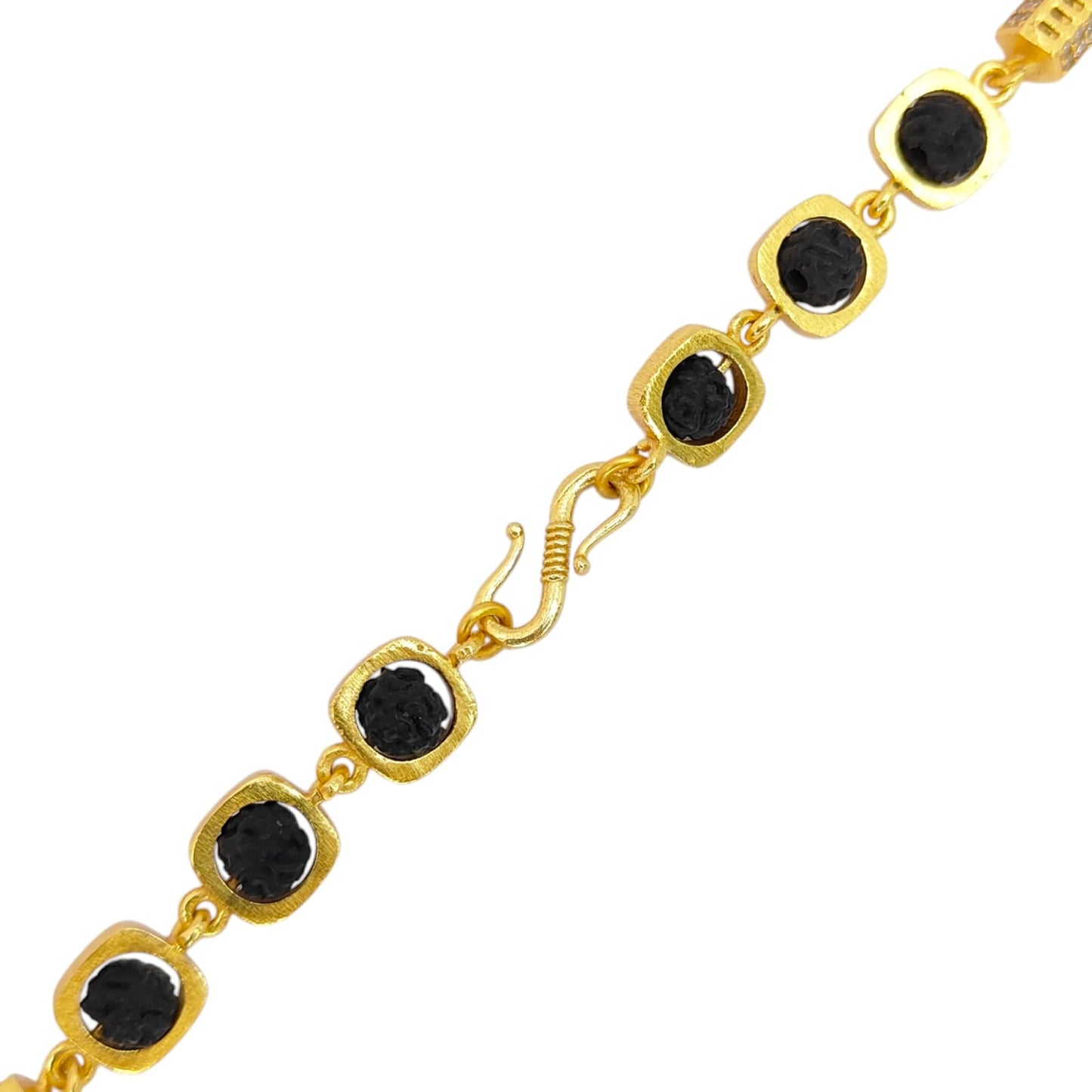 Exclusive Diamond Beads Rudraksha Mala SJ-ML-09 Shivansh art jewellery