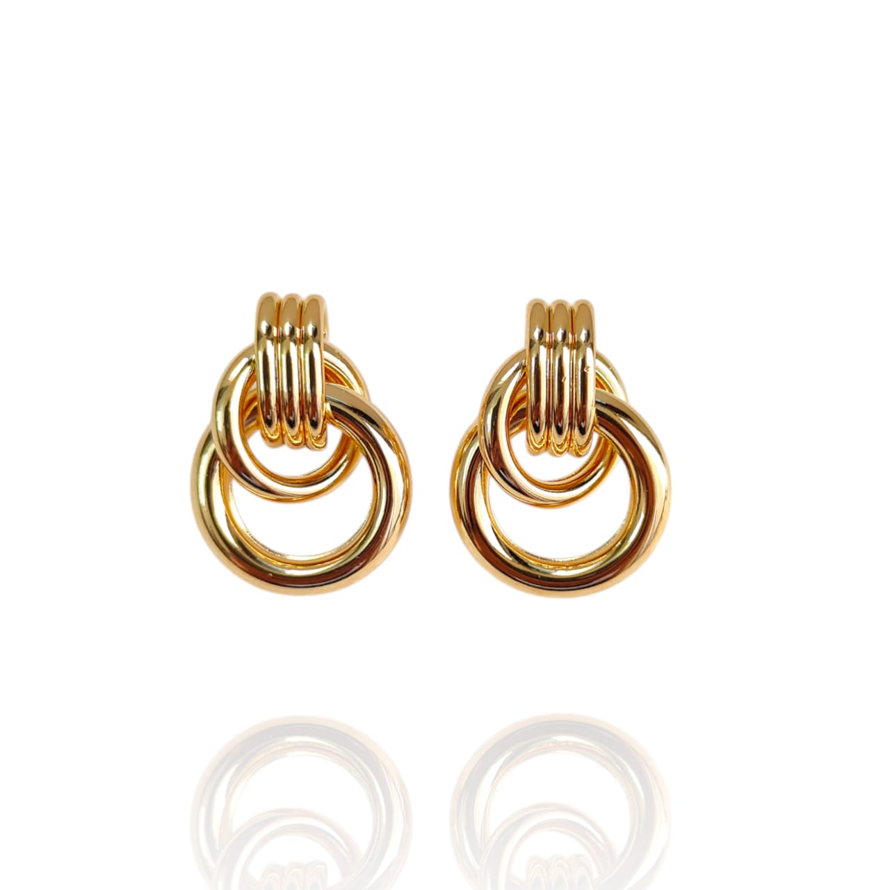 SPARK 18K GOLD PLATED STUD