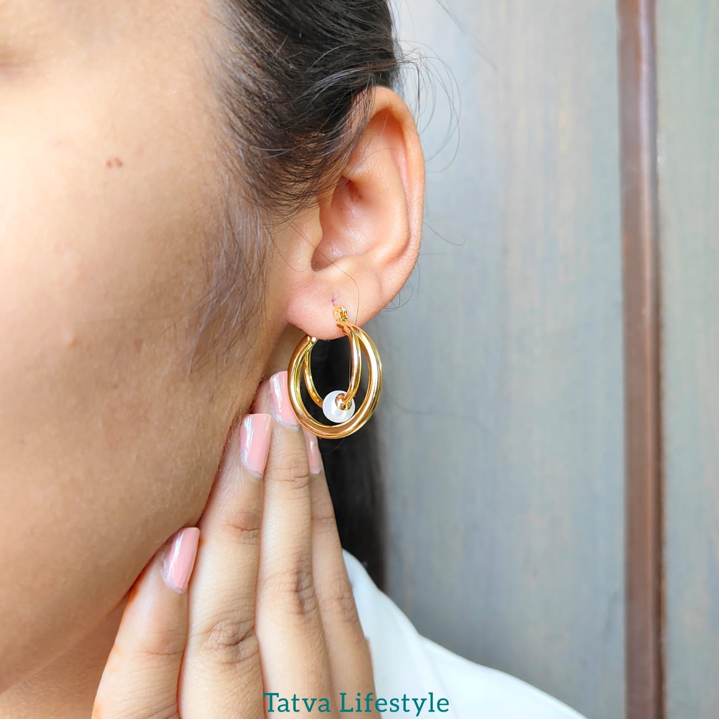 PEARL HOOPS