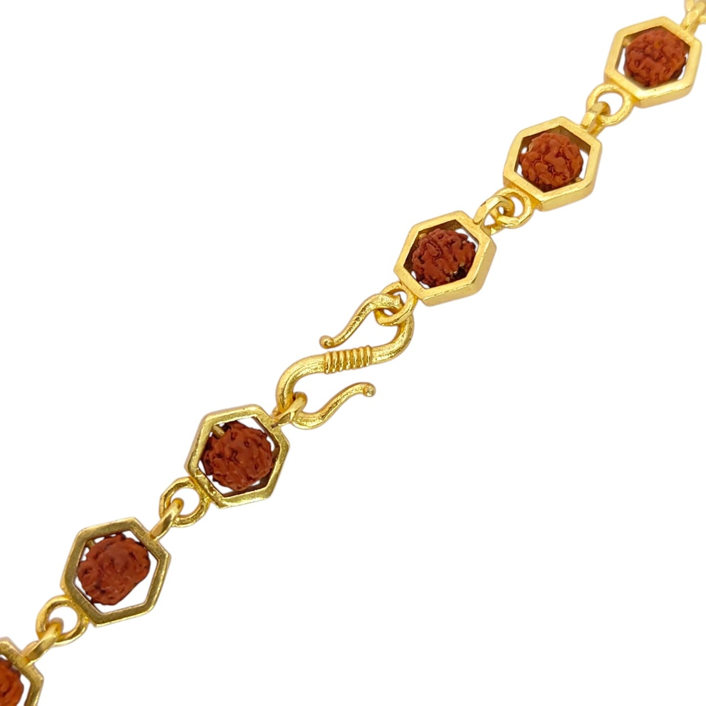 Exclusive Brown Rudraksha Mala SJ-ML-12 Shivansh art jewellery