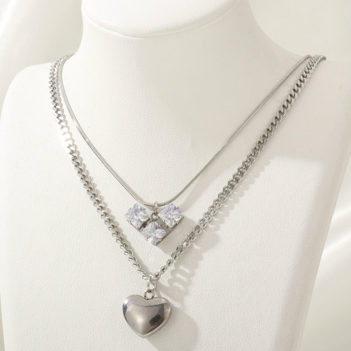 Statement Silver Necklace