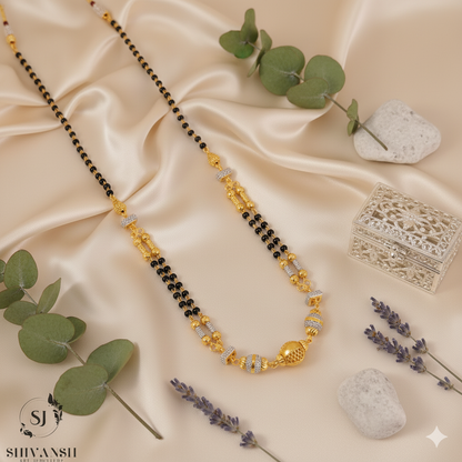 Designer 1 Gram Gold Plated Mangalsutra for Daily Wear