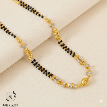 Designer 1 Gram Gold Plated Mangalsutra for Daily Wear