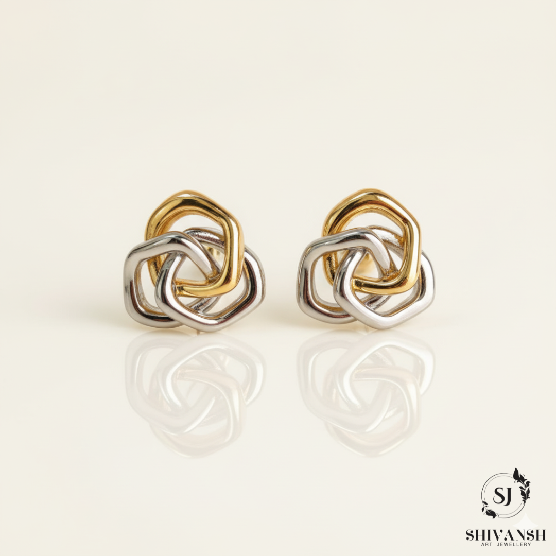 STATEMENT DUAL TONE STUD