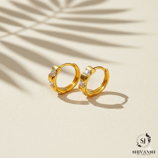 STATEMENT GOLDEN HOOPS