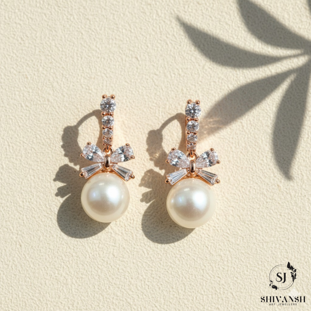 PEARL DROP EARRINGS