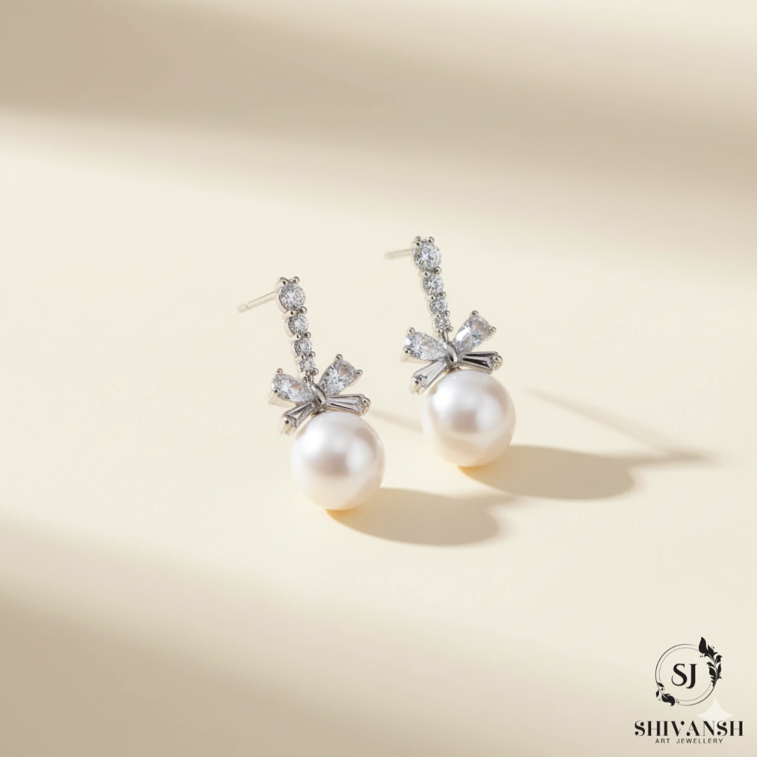 PEARL DROP EARRINGS