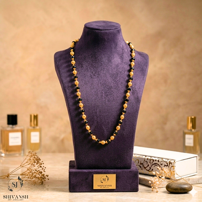 Stylish Gold Plated Crystal Chain For Men