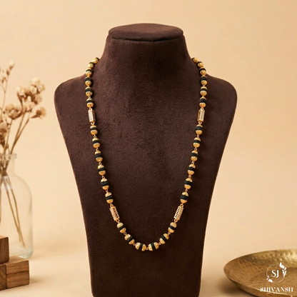 Exclusive Diamond Beads Rudraksha Mala SJ-ML-05