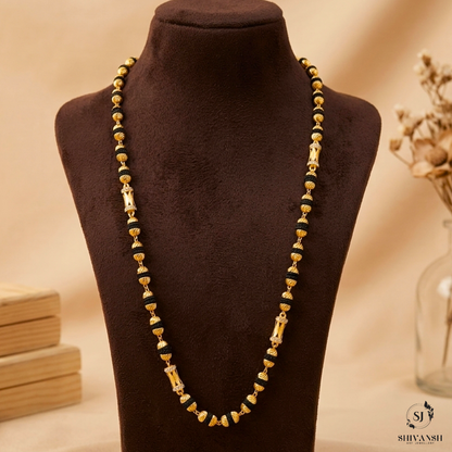 Exclusive Cylinder Beads Rudraksha Mala SJ-ML-03