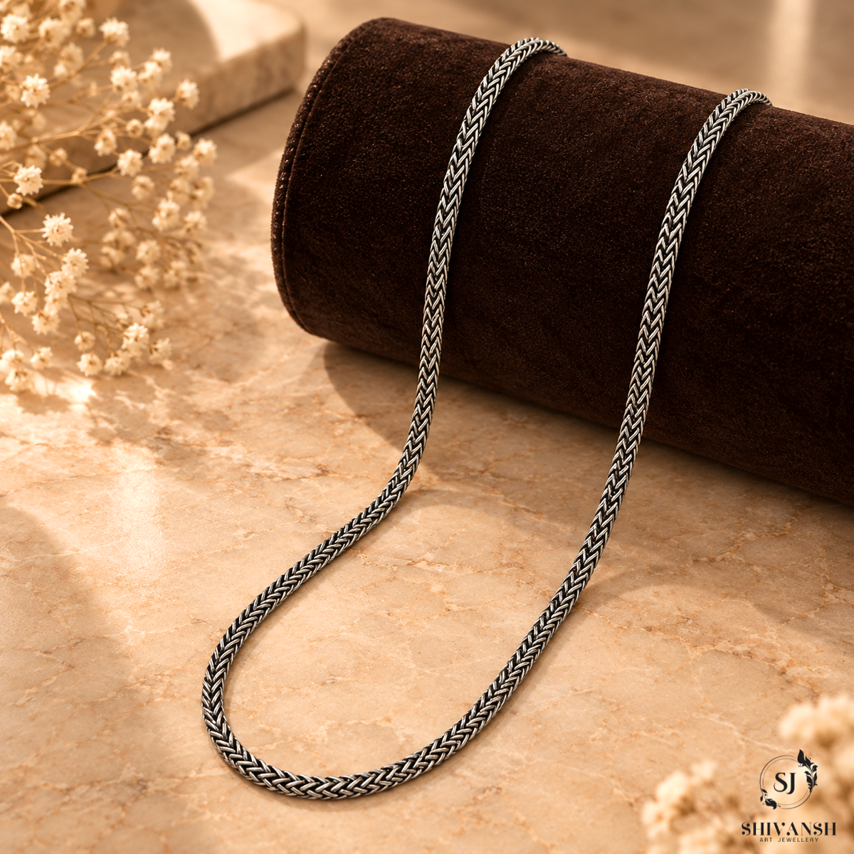 Classical Men's Silver Chain