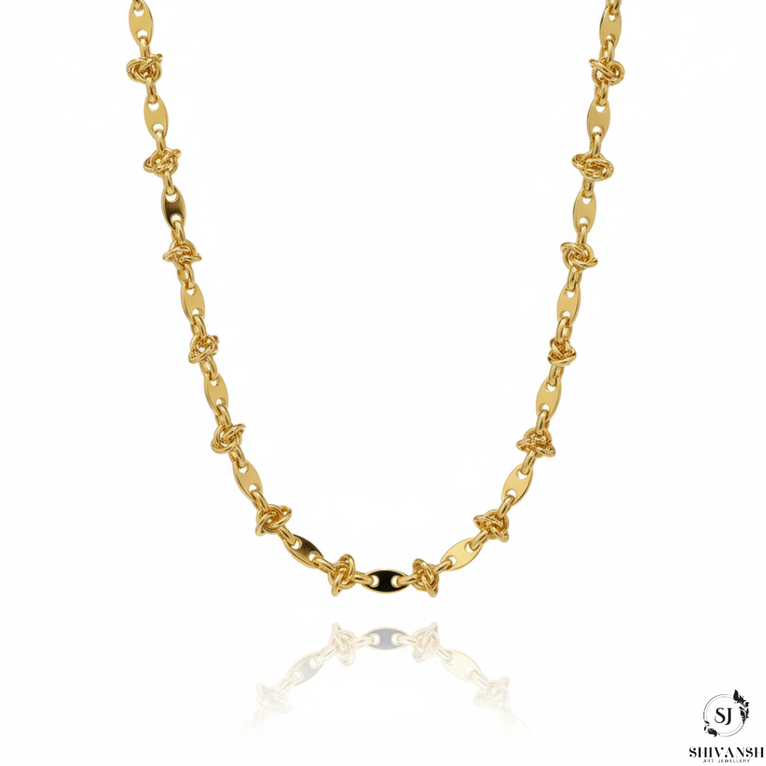 Trendy Gold Plated Chain for Men