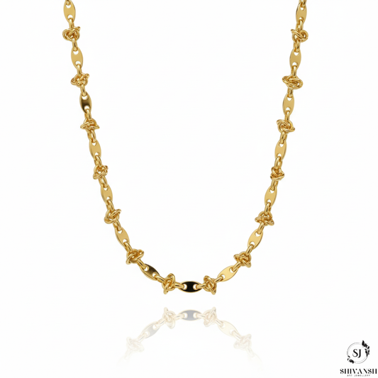 Trendy Gold Plated Chain for Men