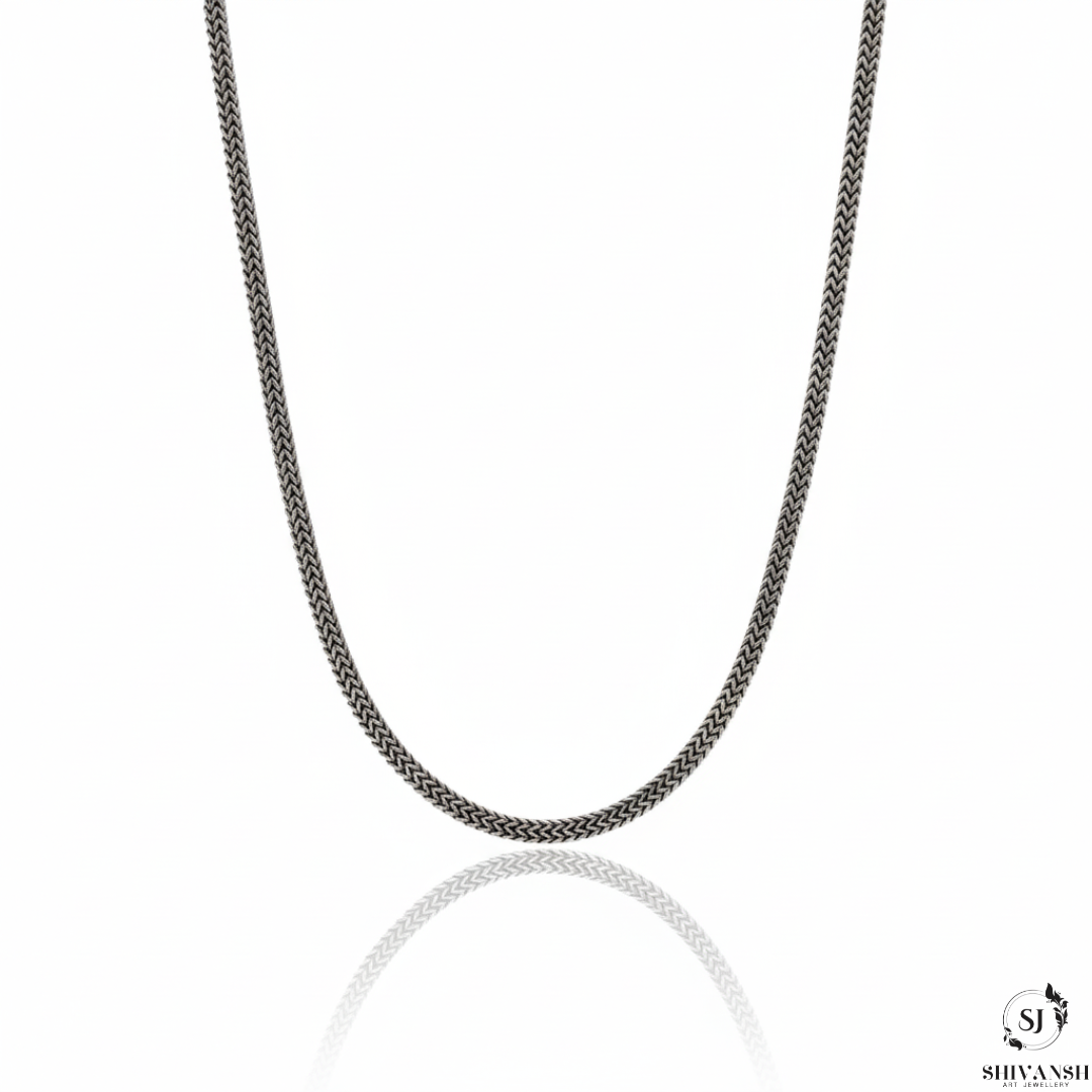Classical Men's Silver Chain