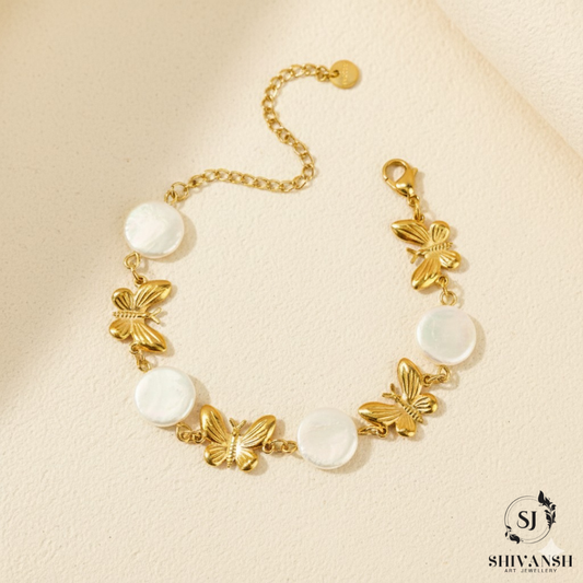 BUTTERFLY MOP BRACELET