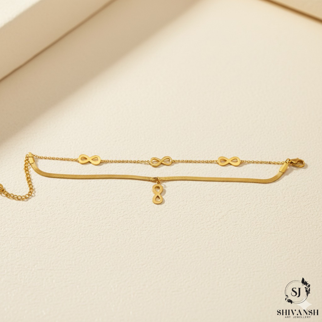 TWO LAYER INFINITE BRACELET