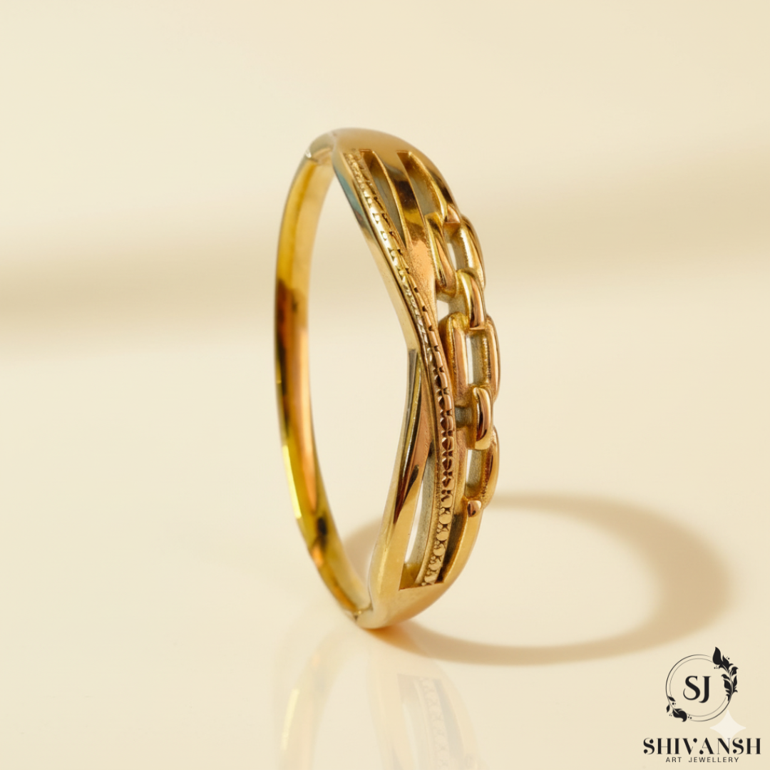 BUCKLE GOLD PLATED BRACELET