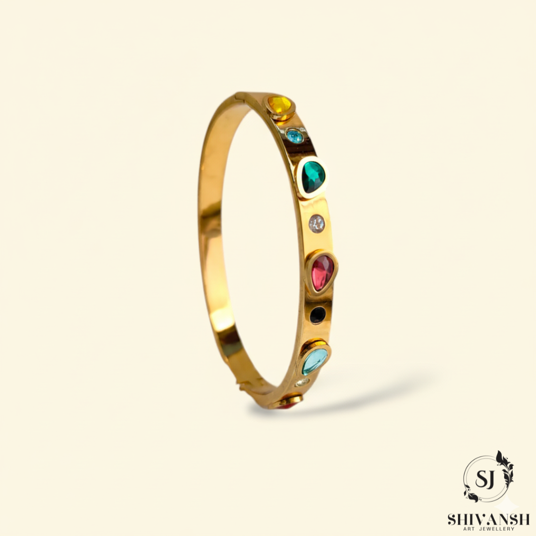 MULTI COLOR STONE BRACELET