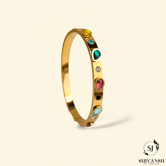 MULTI COLOR STONE BRACELET