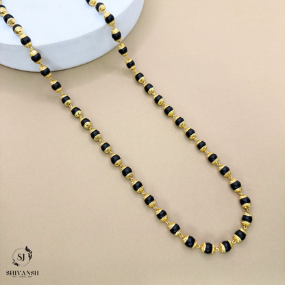 Gold Plated Simple Karungali Mala KL-01