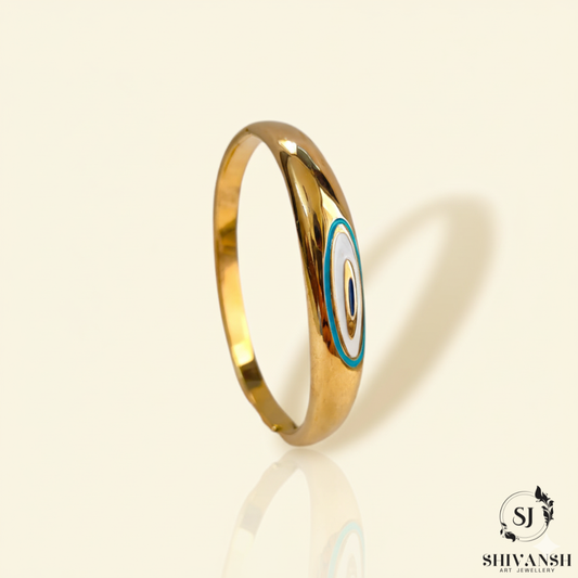 TIMMY EYE 18K GOLD PLATED BRACELET