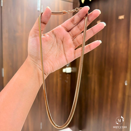 Premium Rosegold Snake Chain for Men