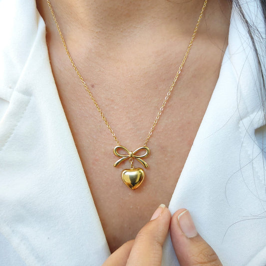 HEART DROP NECKLACE