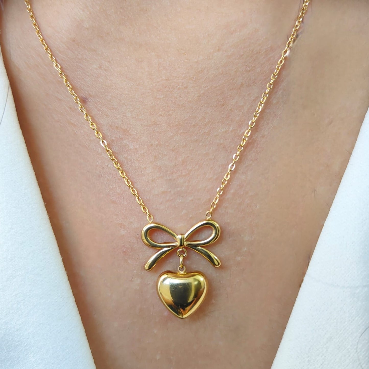HEART DROP NECKLACE