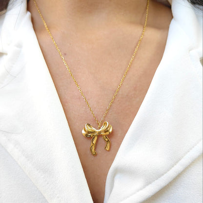 BOW NECKLACE