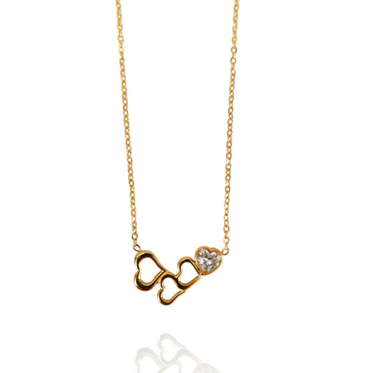 DIAMONG HEART NECKLACE