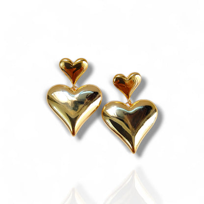 HEART DROP EARRING