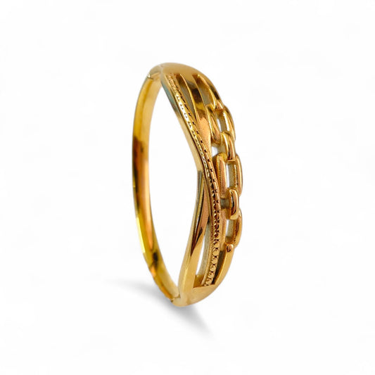 BUCKLE GOLD PLATED BRACELET
