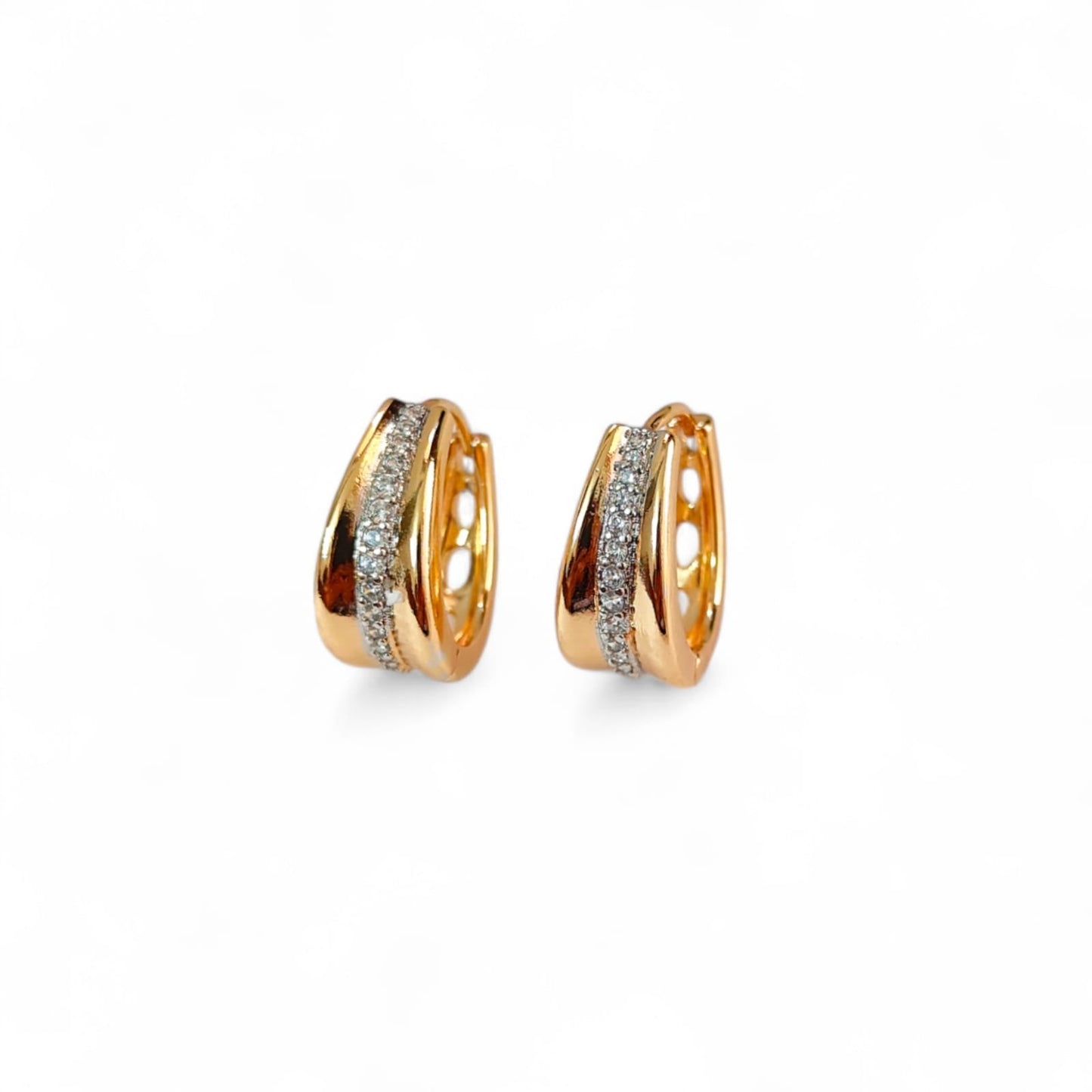CRYSTAL HOOPS