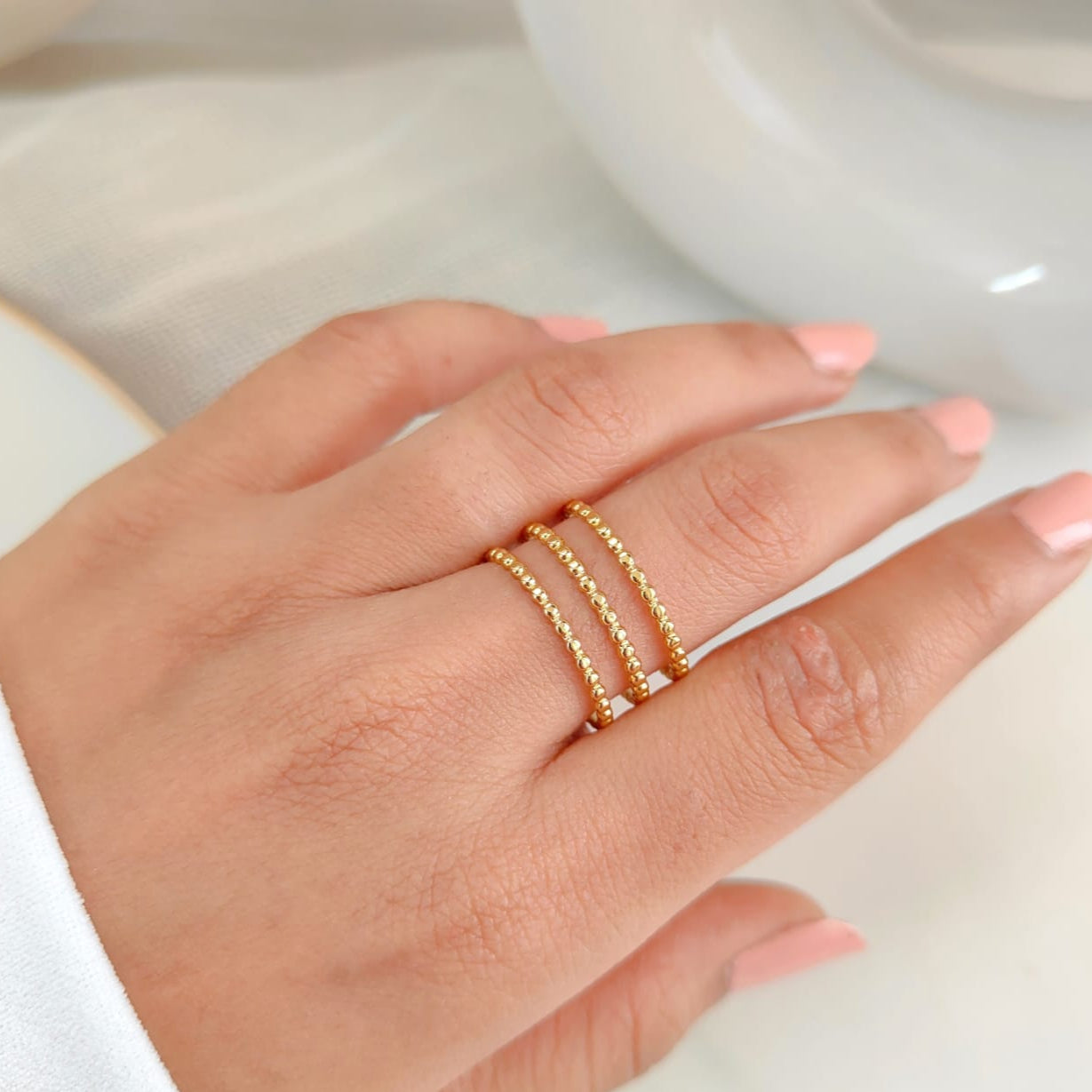 TRIO LINES RING