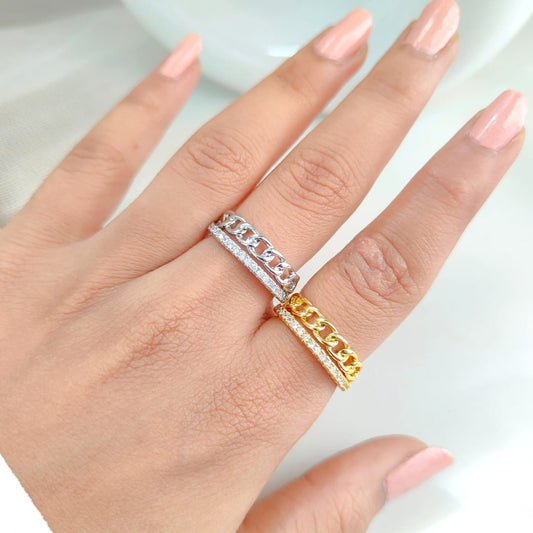 CHAINLINE GLOW RING