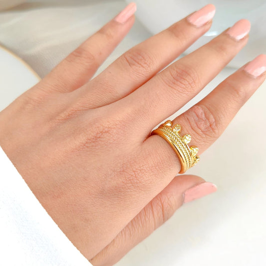 TOP LEAF RING 41