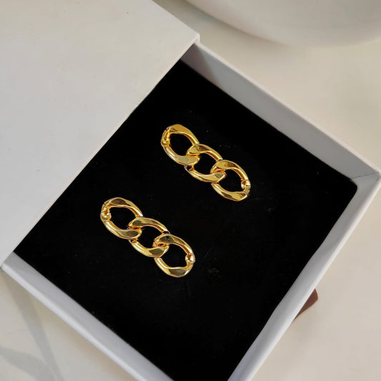 LINK CHAIN EARRING 355