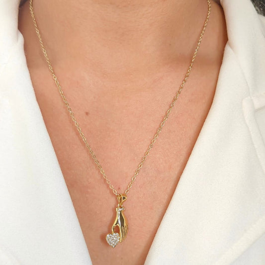 HEART DROP NECKLACE