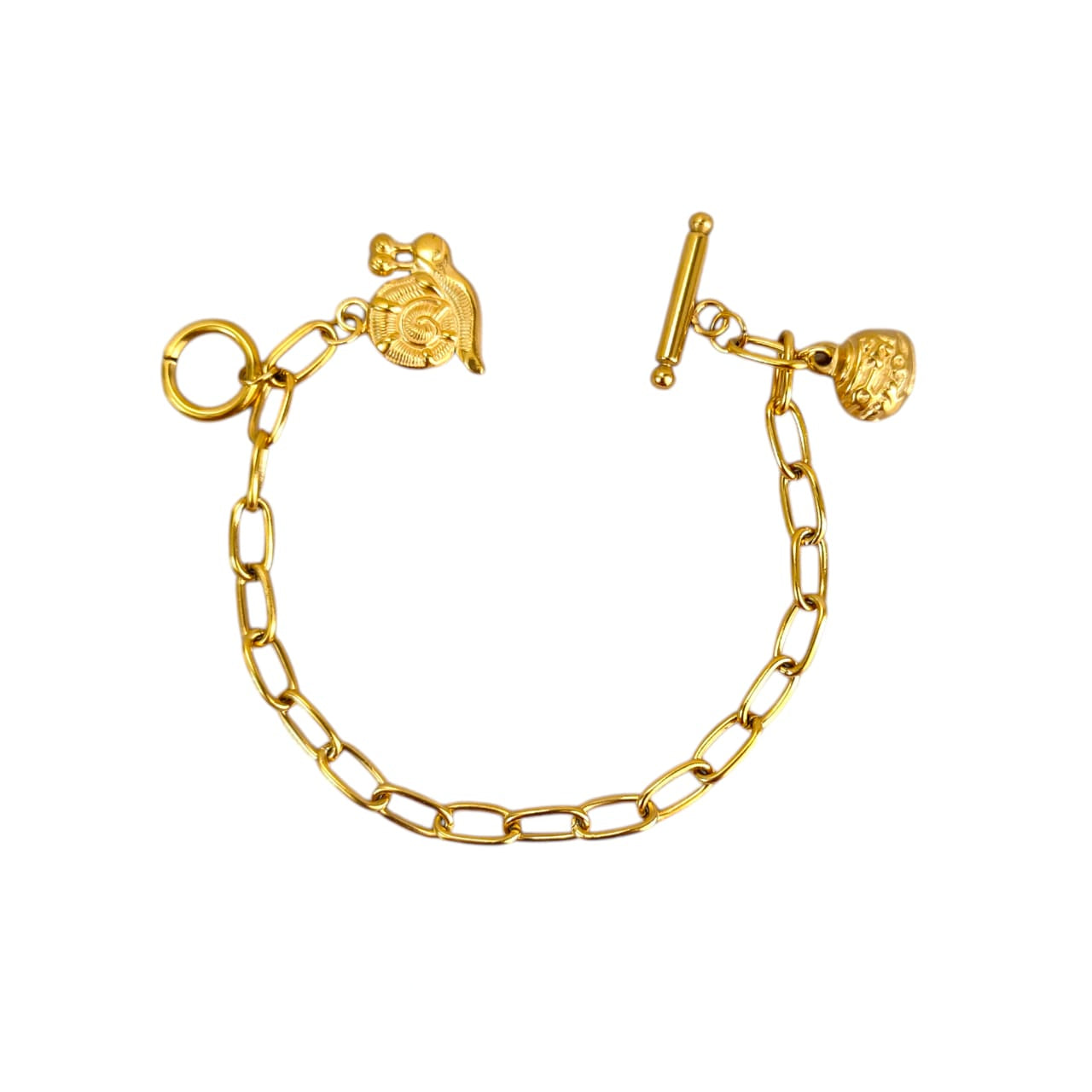 GOLD SHELL BRACELET