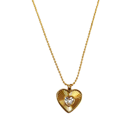 HEART DIAMOND NECKLACE