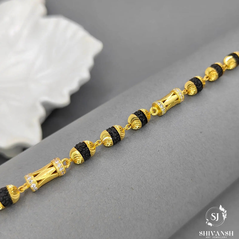 Exclusive Cylinder Beads Rudraksha Bracelet SJ-BR-03 Shivansh art Jewellery