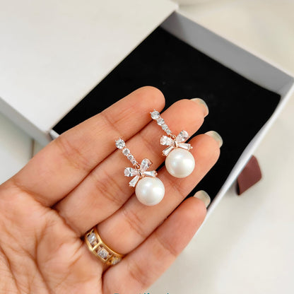 PEARL DROP EARRINGS