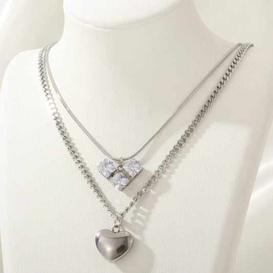 Statement Silver Necklace